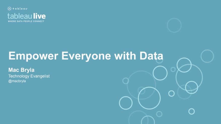 Empower everyone with data に移動
