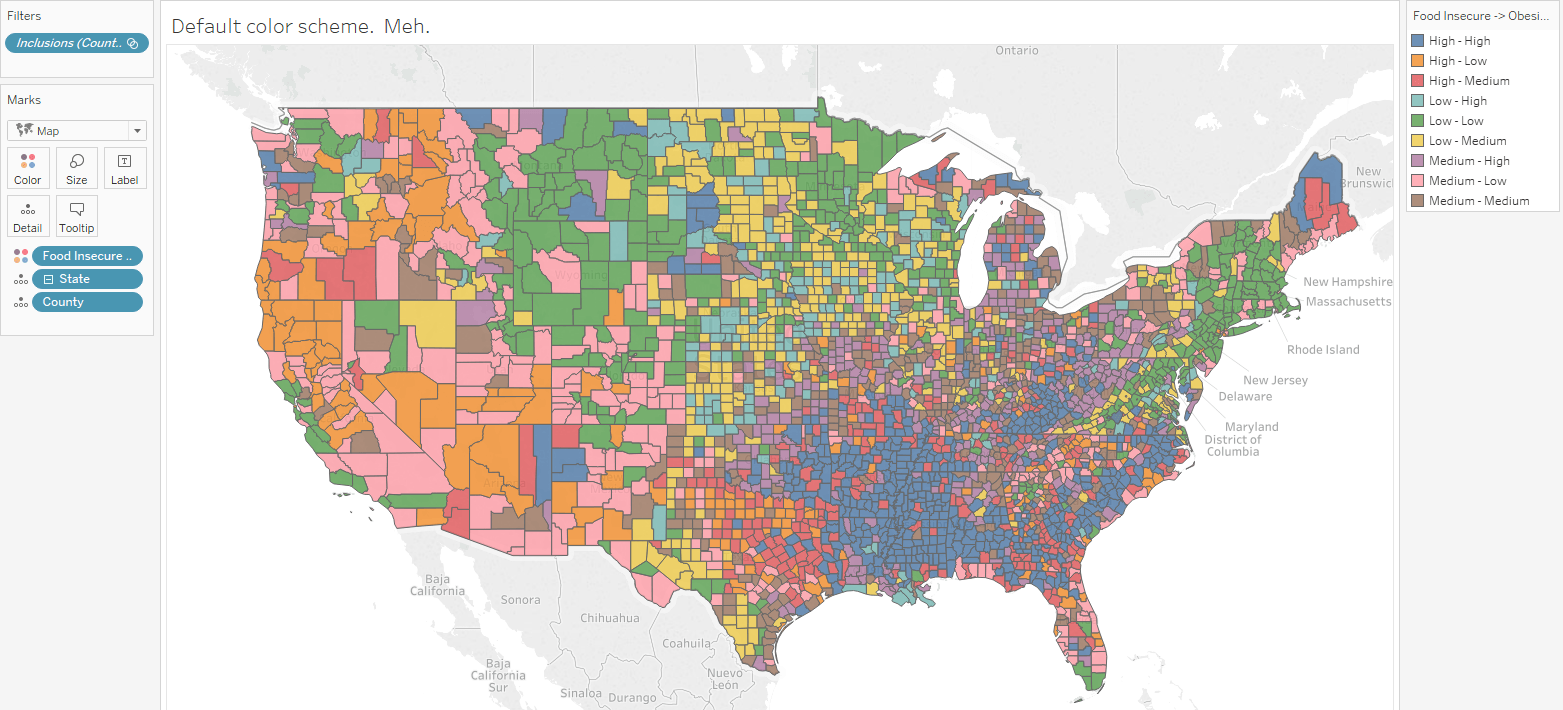 Choropleth Map In Tableau - Tobey Gloriana