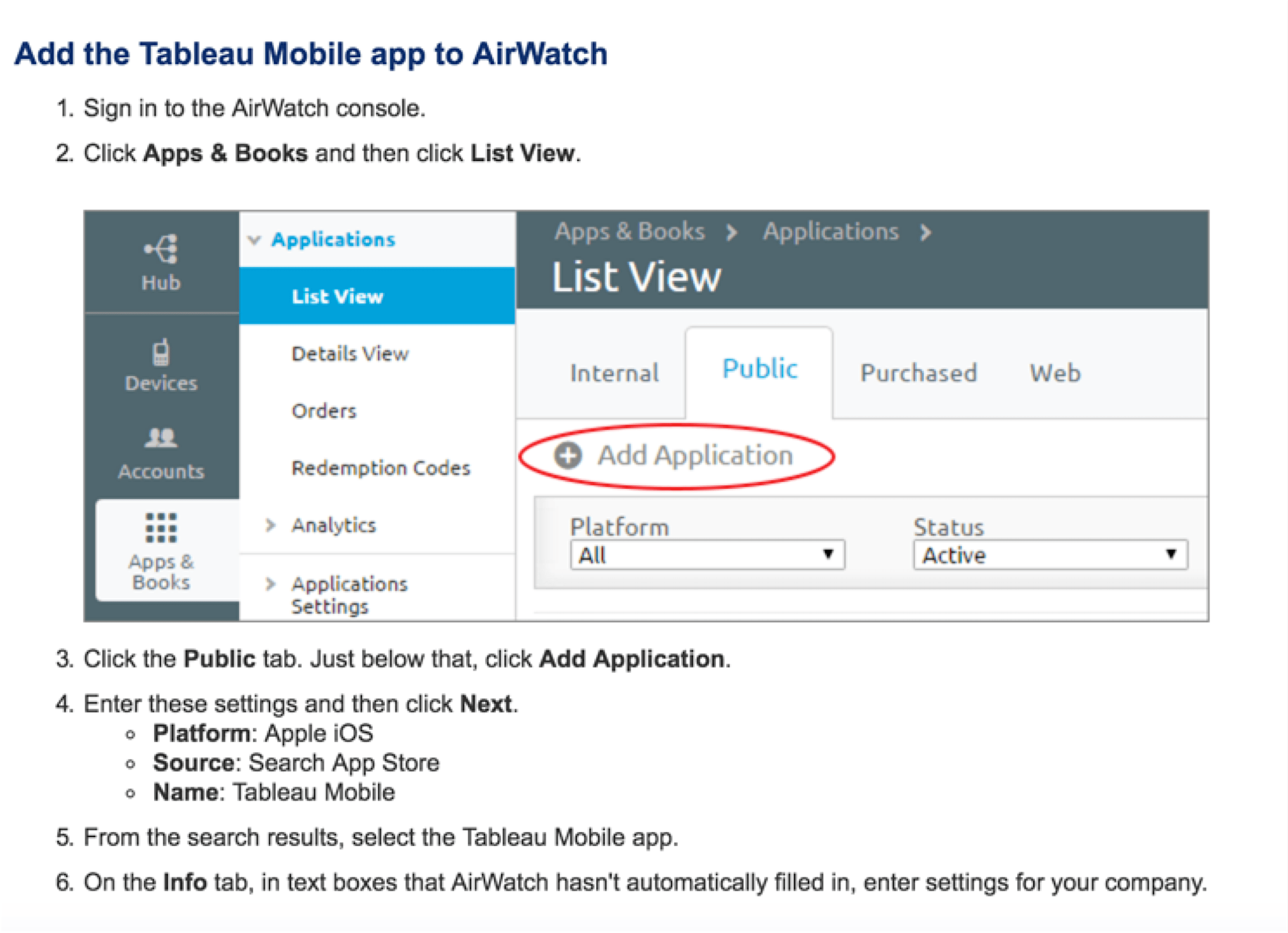 Manage Your Tableau Mobile Deployment With Airwatch Or Mobileiron