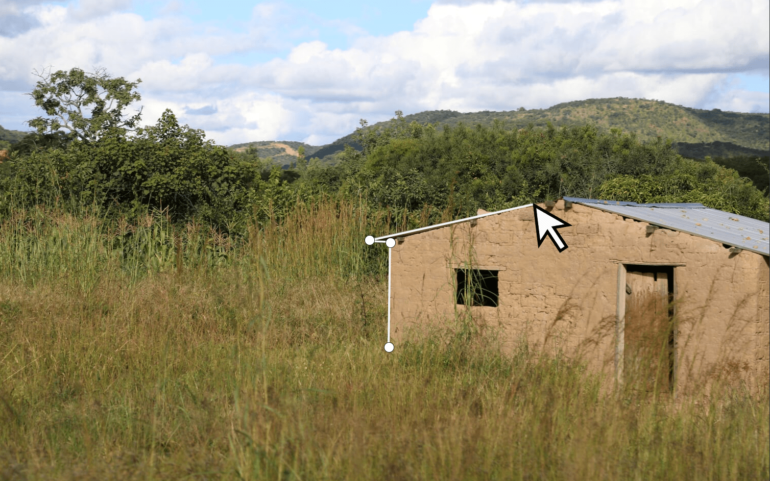 Rural structure, Southern Province, Zambia