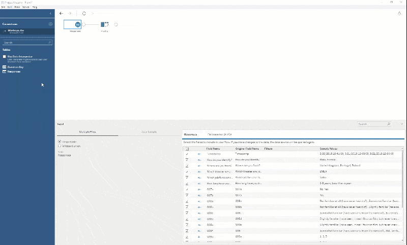 tableu reshaping tool for mac