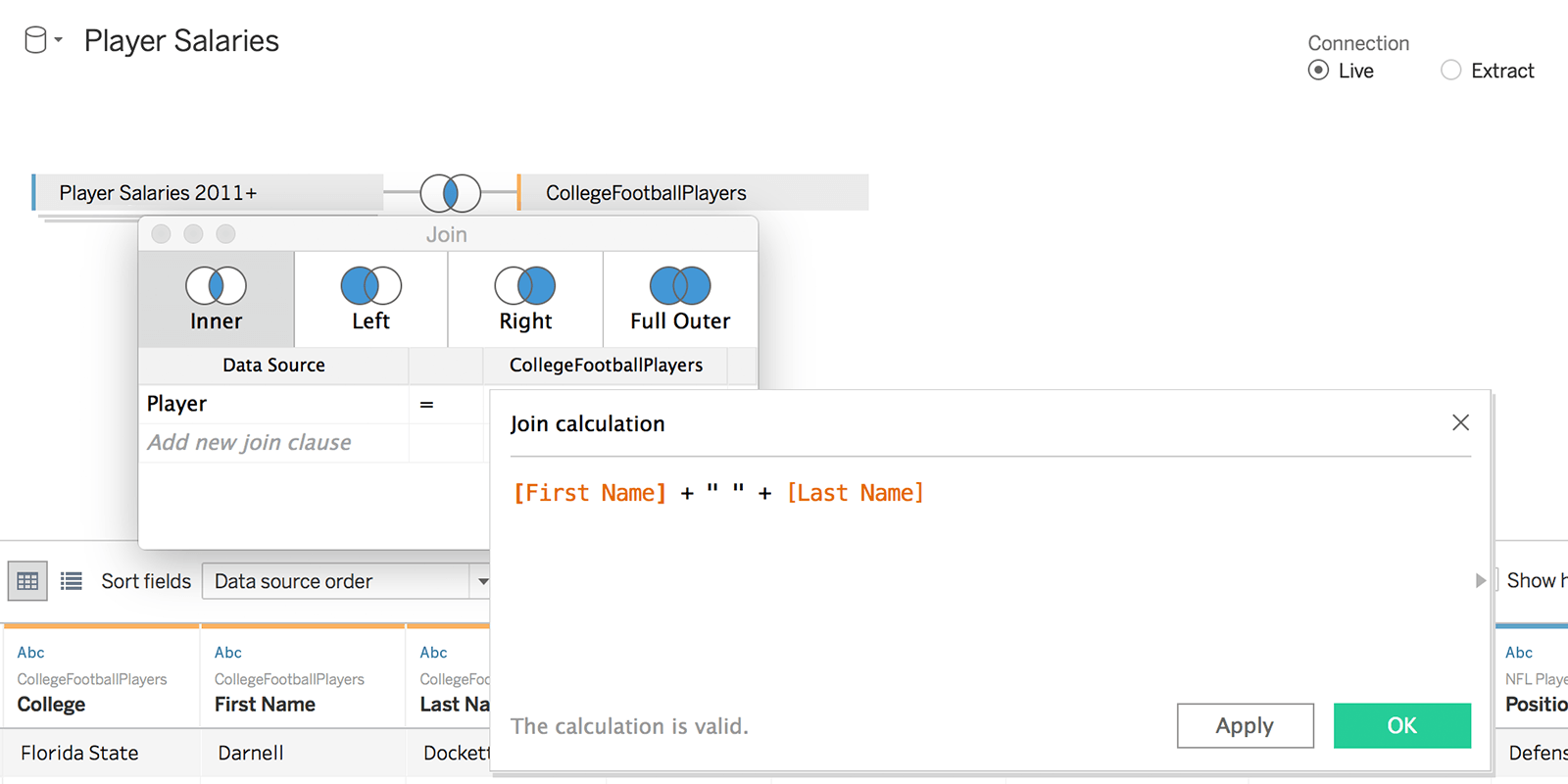 Join Calc