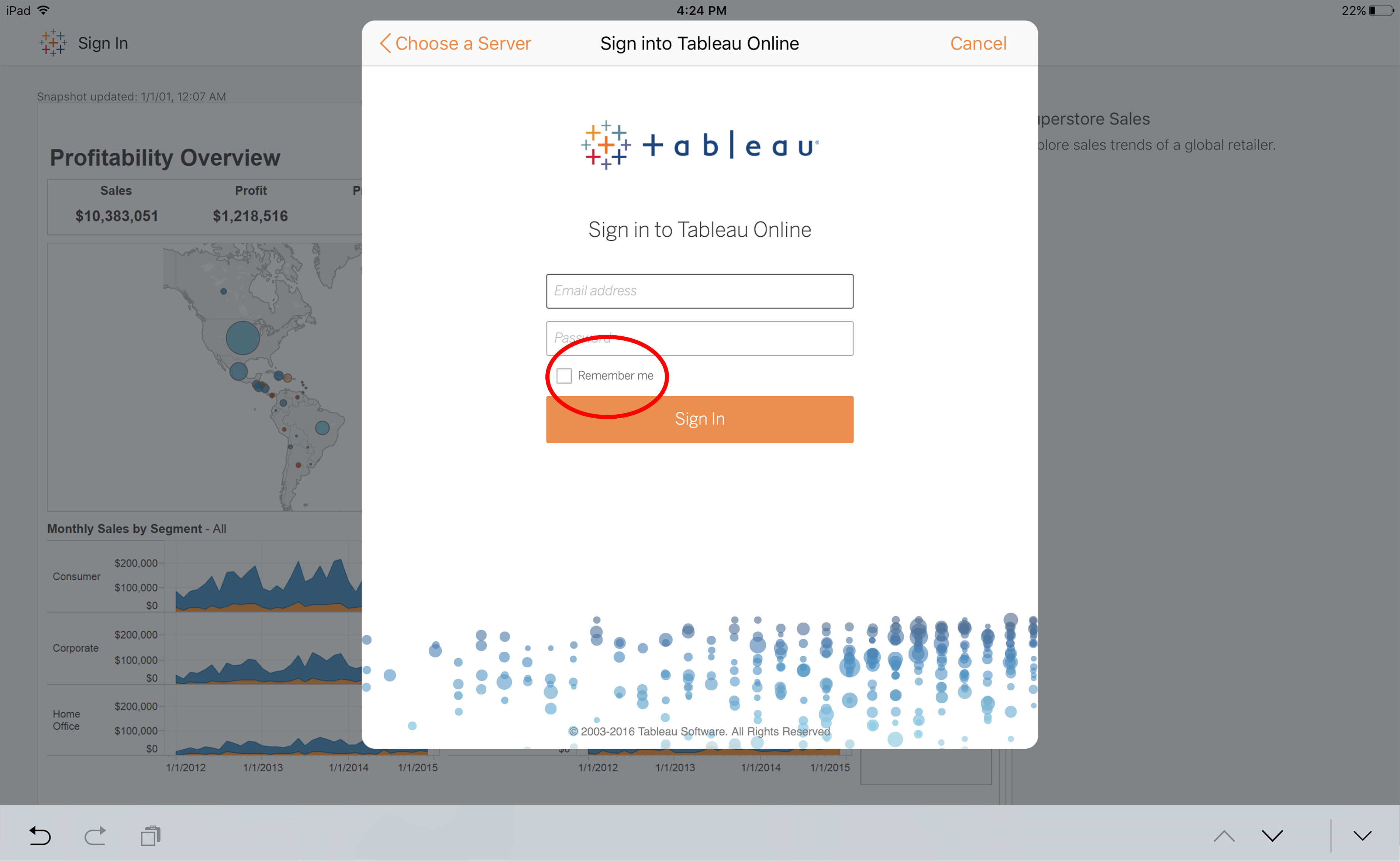 Tableau Mobile