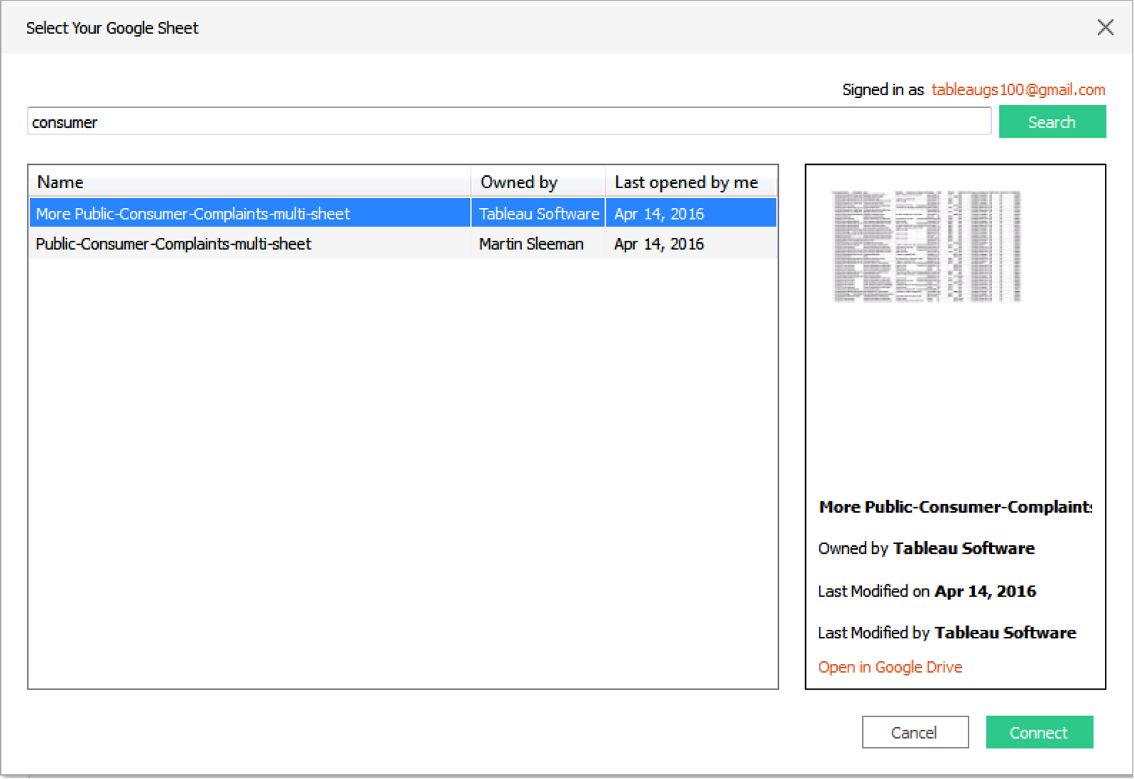 Error Messages  API Connector for Google Sheets