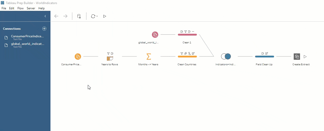 Tableau Prep Builder の新機能 永続的なサーバーログイン 日付フィールドのクリーニングの簡素化 新しいコネクタのサポート