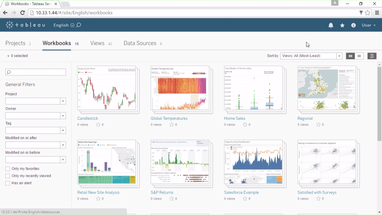 Getting Started with Tableau Online