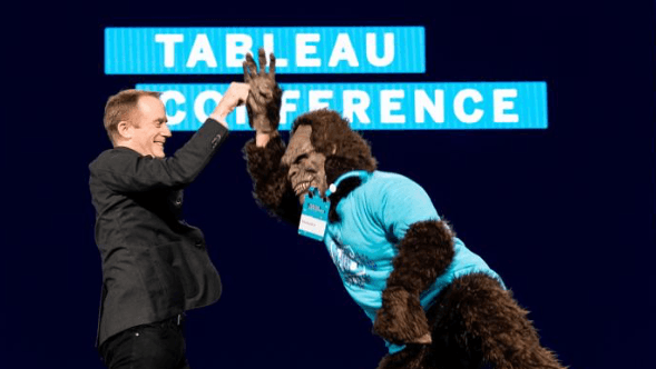 瀏覽至 Sign up for Tableau Conference