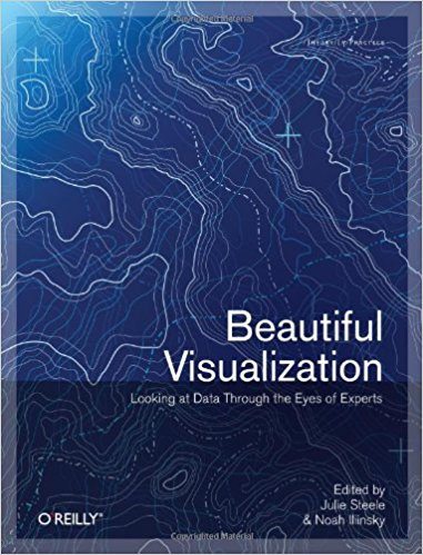 Beautiful Visualization, Looking at Data Through the Eyes of Experts(아름다운 비주얼리제이션, 전문가의 눈을 통해 데이터 바라보기), 저자: Julie Steele, Noah Iliinsky