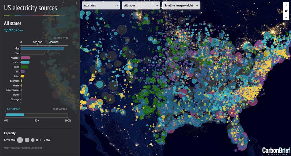 10 examples of interactive map data visualizations (2022)